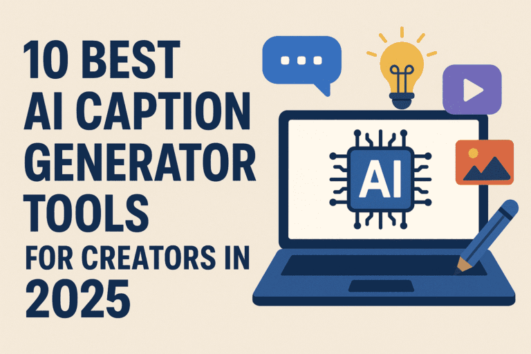 10 Best AI Caption Generator Tools for creators in 2025 - id-815