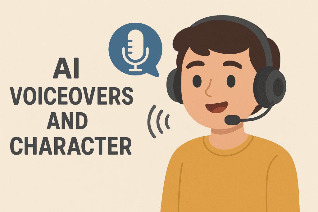 AI Voiceovers and Character Creation