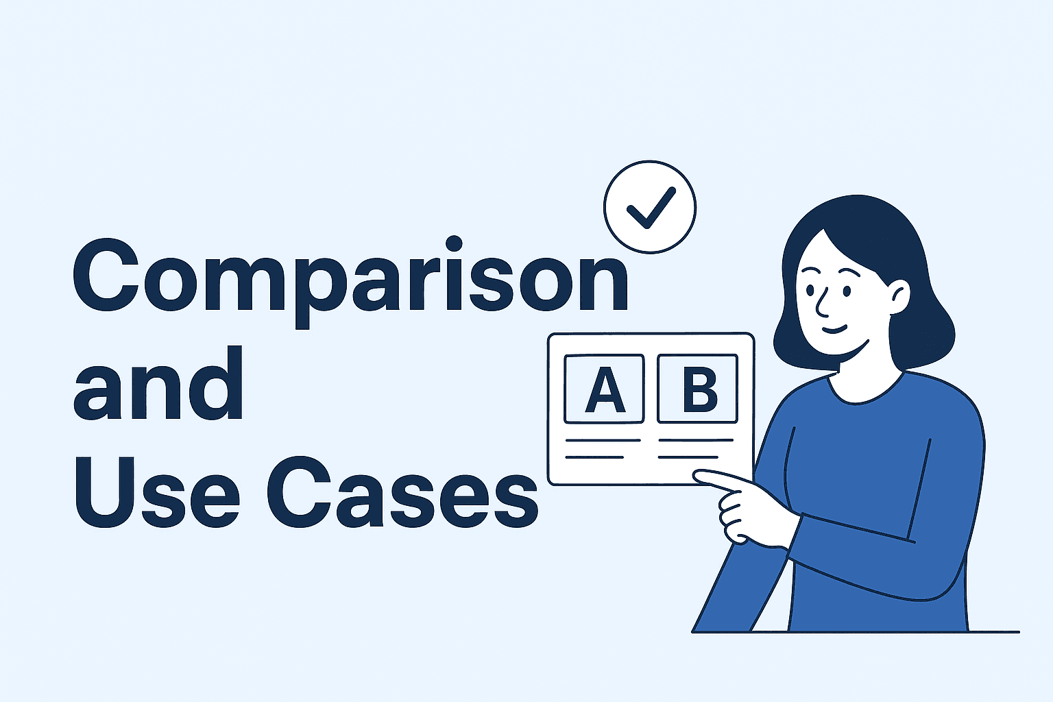 Comparison and use cases