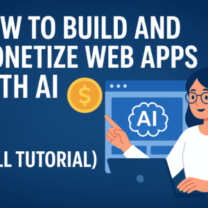 How to Build and Monetize Web Apps With AI