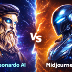 Leonardo AI vs Midjourney illustration